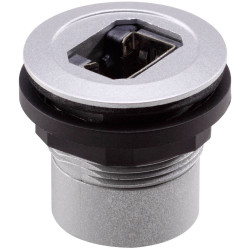 Schlegel RRJ_RJ45_STB RONTRON-R-JUWEL RJ45 Socket 8P8C IP67 TPE Flap