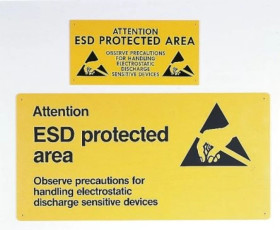 Plakat dot. bezpieczeństwa, Sztywny plastik, Angielski RS PRO