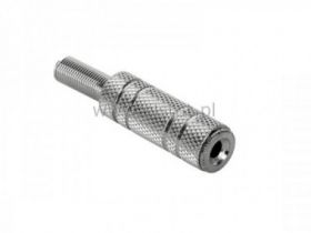 Jack 3,5 GN mono na kabel metal