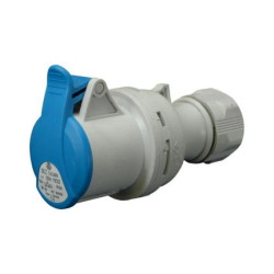 Gniazdo siłowe przenośne 16A/3P, 230VAC, IP44,ISN 1632