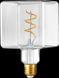 LC271275500 LED bulb E27, 4 W, 270 lm, 2500 K, filament, dimmable