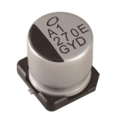 Aluminum Organic Polymer Capacitor - 25V, 270uF, 20