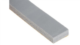 Taśma Piankowa, 5M X 20Mm X 6.4Mm, Kolor: Szary, Rs Pro Jednostronna