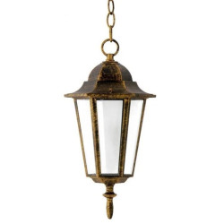 Lampa Ogrodowa Wisząca LIGURIA-LT 1xE27 92cm Patyna - GOLDLUX