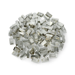 Wtyk sieciowy RJ45 przelotowy Lanberg kat. 5e FTP - 100szt.