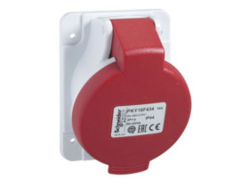 Gniazdo 16A 3P-N-E 380-415V IP44 50-60Hz PKY16F435 SCHNEIDER ELECTRIC