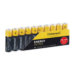 Intenso 7501920 Energy-Ultra AA Batteries Alkali-Manganese 1.5V 10 Pack