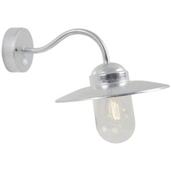 Nordlux 22661031 Luxembourg Outdoor Wall Light E-27 Galvanised Sensor