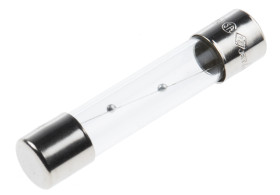 Bezpiecznik 2A 6.3 x 32mmT 250V ac RS PRO