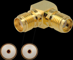 89964 Adapter SMA jack &gt; SMA jack