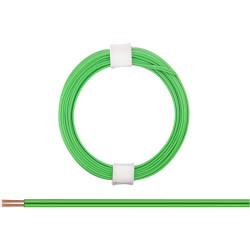 Donau 114-44 Elektronik Strand 2x0.08 mm&#xB2; Green 5m Plastic Insulated