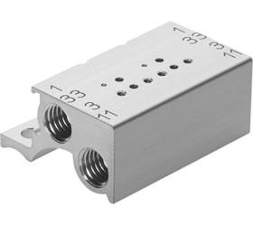 Blok kolektora 4-drogowa M7 Festo