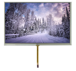 Wyświetlacz LCD TFT 10.1cal WXGA 1280 x 800pikseli LCD Backlight HDMI I/F Tak RS PRO Rezystywny