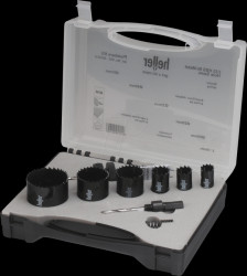 50102 6 HSS bi-metal hole saw, set with 6 pieces, Ø 19mm - 57mm