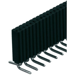 Fischer BLM 1 SMD 20 Z Fork Contact Female Header 1x20 Vertical 1.27mm Pitch Tin