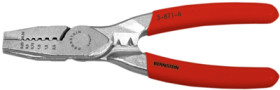 Crimping pliers for wire end ferrules, 0.25-2.5 mm², Bernstein 3-871-6