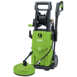 Draper 03095 230V 2200W 165Bar Green Pressure Washer with 6m High-Pressure Hose