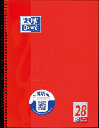 100050361 A4+ grid notepad with right/left border, with holes