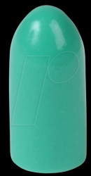 Plastic cap for AS/MS 500 series, green