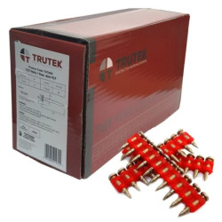 Gwoździe ryflowane TGT PREMIUM 19mm do gwoździarki osadzaka gazowego z gazem (beton/stal) 1000 szt.