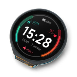 Wyświetlacz dotykowy LCD IPS 1,28'' 240x240px - okrągły - Waveshare 24155