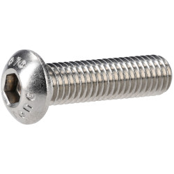R-TECH 337488 M8 X 30 Hex Socket Button Screws A2 ST/ST - Pack Of 50