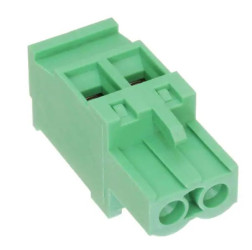 Klucz polaryzacyjny 2 -pinowe raster 5mm Swobodne zawieszanie (przelotowe) Żeński RS PRO