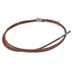 Czujnik rezystancyjny PT1000 walcowy 6x50mm z przewodem 1,5m - 25636