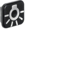 Berker W.1 Soczewka z nadrukiem symbolu światło 18223501