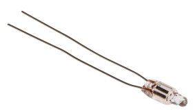 Lampka kontrolna 250V Przyłącze przewodowe długość 37mm