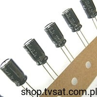 GE100uF-6V3 Electrolytic 100uF 6.3V RADIAL PANASONIC