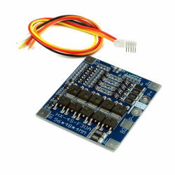 BMS 4S 30A LiFePO4 z przewodami i balanserem