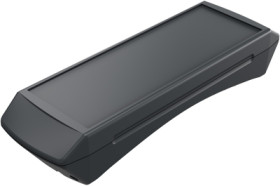 PA enclosure, (L x W x H) 380 x 117 x 68 mm, gray/black (RAL 7021), IP65, 270205010