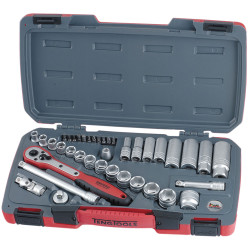 Teng T3839 Socket Set of 39 Metric 3/8in Drive