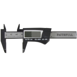 Faithfull FAICALDIG75 Mini Digital Caliper 75mm Capacity