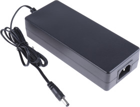 Adapter AC/DC Uwy 24V dc Iwy 6.25A 2.5 x 5.5 150W, typ wtyczki: Złącze 3-stykowe IEC