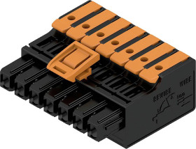 Weidmüller Obudowa złącza pin żeńskiego na kabel Ilość pinów 7 Wymiary siatki: 5 mm 2741720000 48 szt.