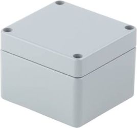 Obudowa uniwersalna Weidmüller KLIPPON K11 RAL7001, Wymiary: (S x W x G) 75 x 80 x 57 mm, aluminium, malowany proszkowo,
