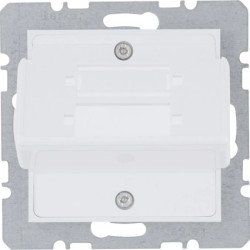 Lumina Płytka gniazda światłowodowego biała WL2410