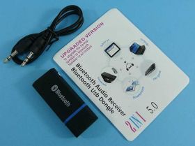 ADAPTER AUDIO/BLUETOOTH 5.0 USB-AUX-JACK