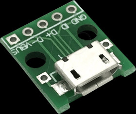 Development boards - breakout board with micro-USB 2.0