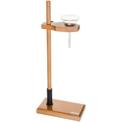 Eisco CH0698A 460mm Tall Wooden Laboratory Funnel Stand with Base
