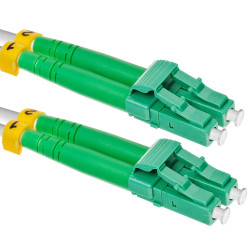 Patchcord światłowodowy LC/APC-LC/APC SM G657A2 duplex - 5m