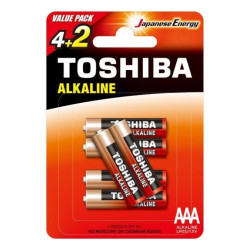 Bateria alkaliczna LR03 / AAA 1,5V RED ALKALINE /6szt./
