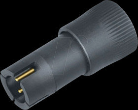 09 9747 70 03 Snap-in cable connector, series 719, 3-pin, unshielded, solder,