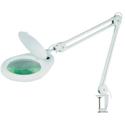 9W 6500K LED SMD Workshop Lamp with 5" (127mm) 5D Magnifying Glass 8066D2LED-A-7C