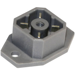 HTP G1TU2L01 Valve Plug Function Display Transparent 2 + PE Pins