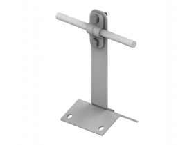 Uchwyt dachowo-szczytowy H=12 cm Z-śruba /OG/ AN-11C/OG/ C192100 AN-KOM