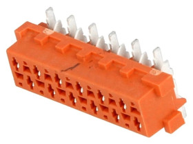Micro-MaTch gniazdo żeńskie 12-pin SMT na PCB Układ 2x6 8-188275-2