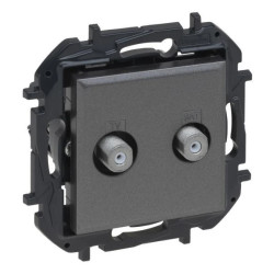 Niloe Step Gn podwójne 2xTV typu f końcowe typu gwiazda, 1,5 db - stalowy 863476B